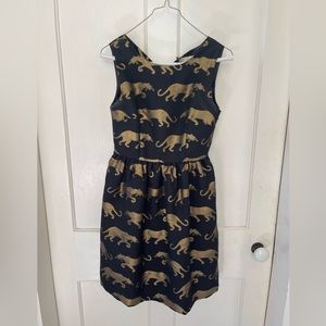 Anthropologie black cocktail dress. Size 0.